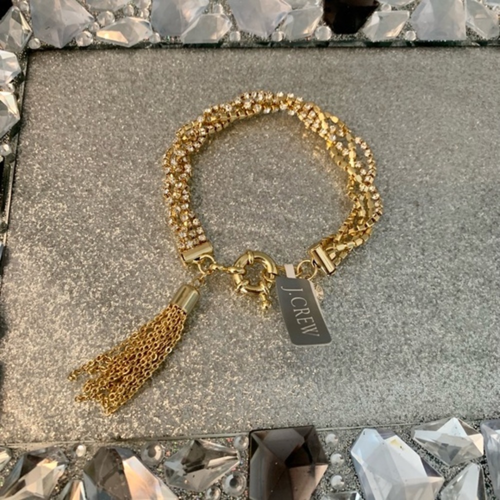 J. Crew Tassel Bracelet